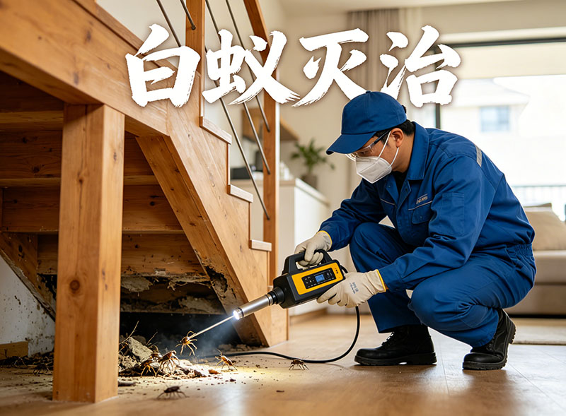 阜宁白蚁灭治服务｜专业消杀，筑牢建筑安全防线